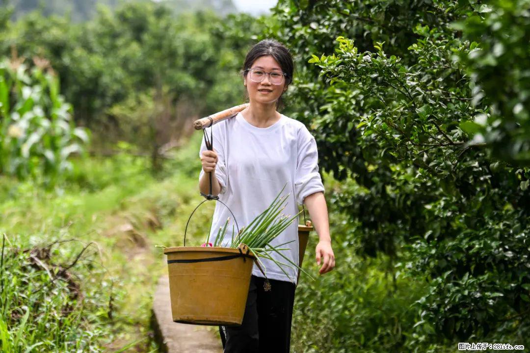 全网追的“扁担女孩”,找了一份暑假工,时薪12元 - 北京生活资讯 - 北京28生活网 bj.28life.com